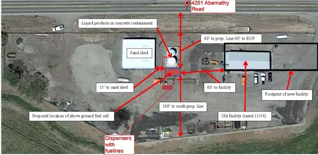 AST Site Plan Example