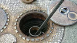 A photo of tank interior